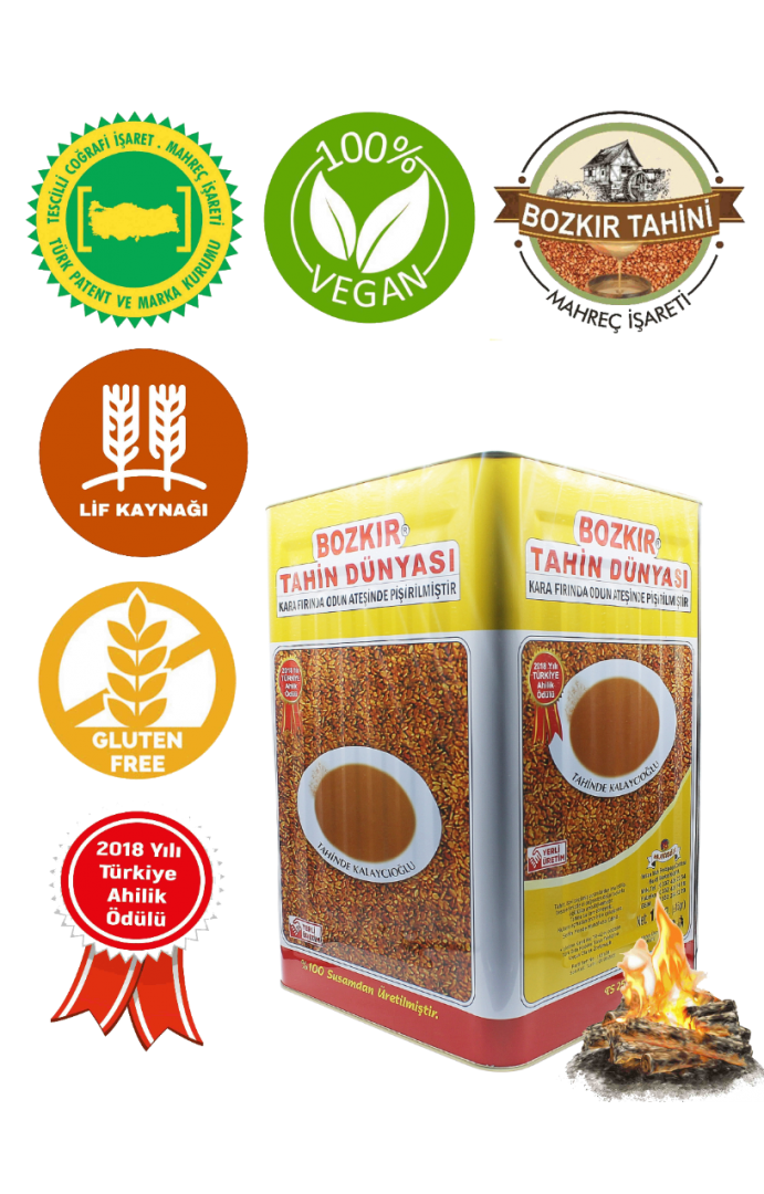 Bozkır Tahin Dünyası Bozkır Tahini 19 KG TENEKE