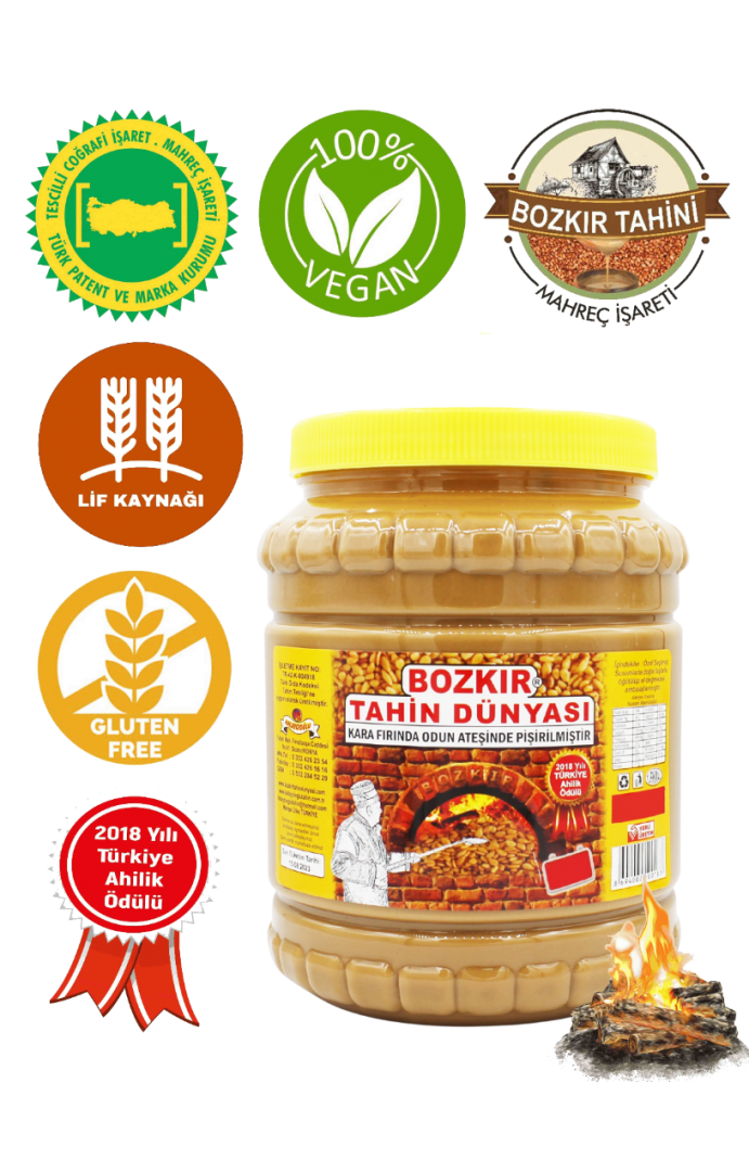 Bozkır Tahin Dünyası Bozkır Tahini 1900 Gr.