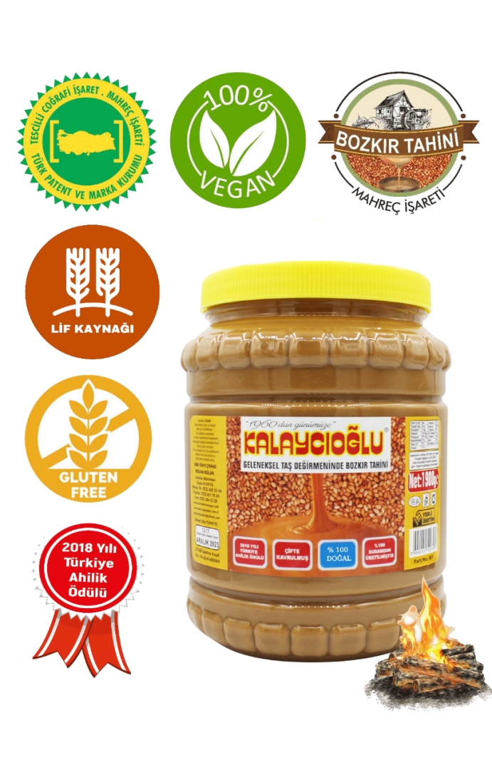 Kalaycıoğlu Bozkır Tahini 1900 Gr.