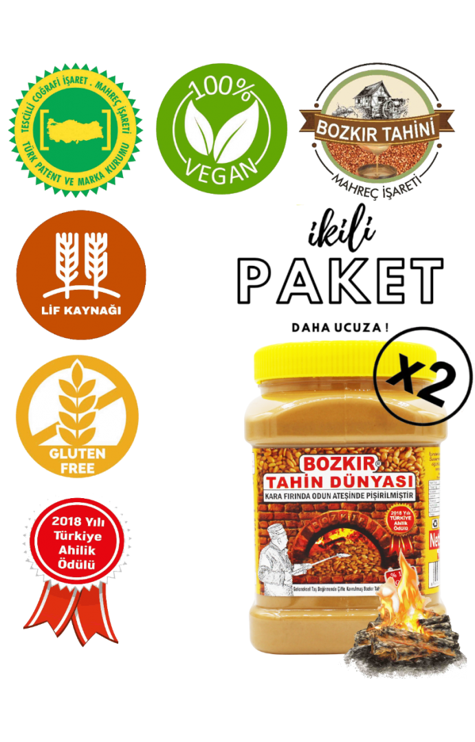 Multipack - Bozkır Tahin Dünyası 935 Gr x 2