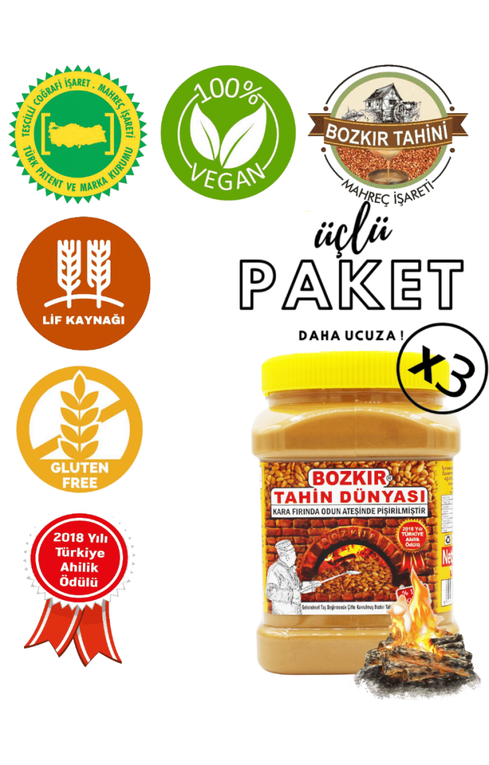 Multipack - Bozkır Tahin Dünyası 935 Gr x 3