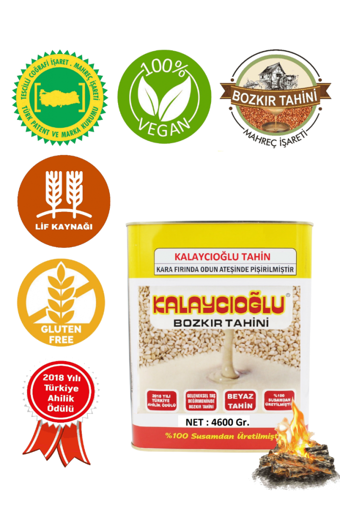 Kalaycıoğlu Beyaz Bozkır Tahini 4600 Gr.TENEKE