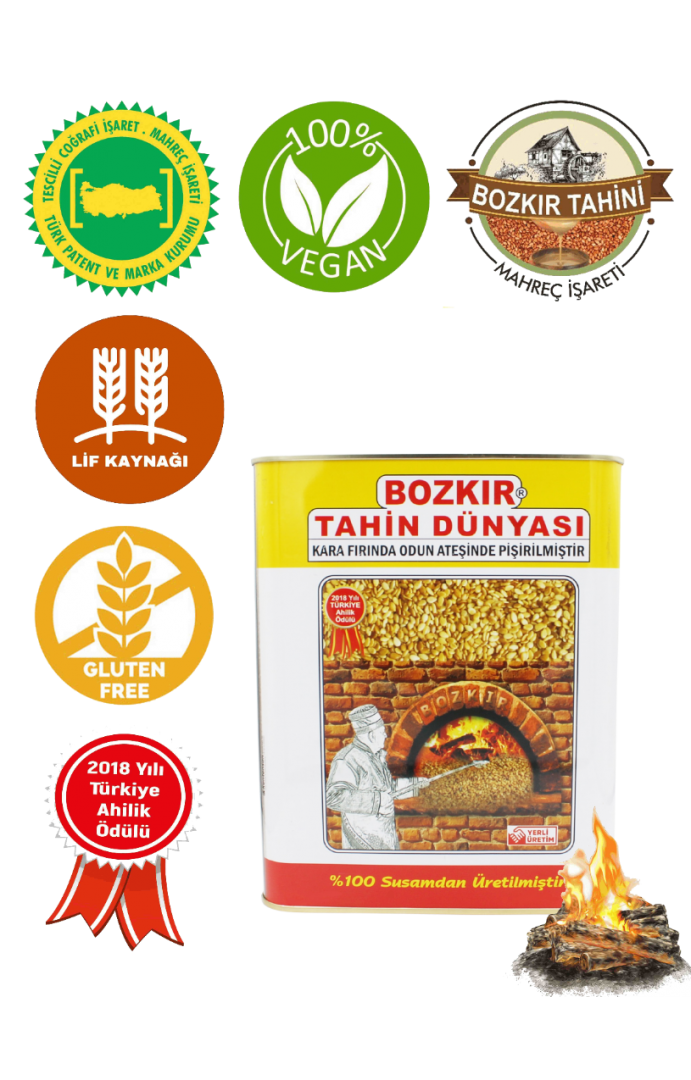 Bozkır Tahin Dünyası Bozkır Tahini 4600 Gr. TENEKE