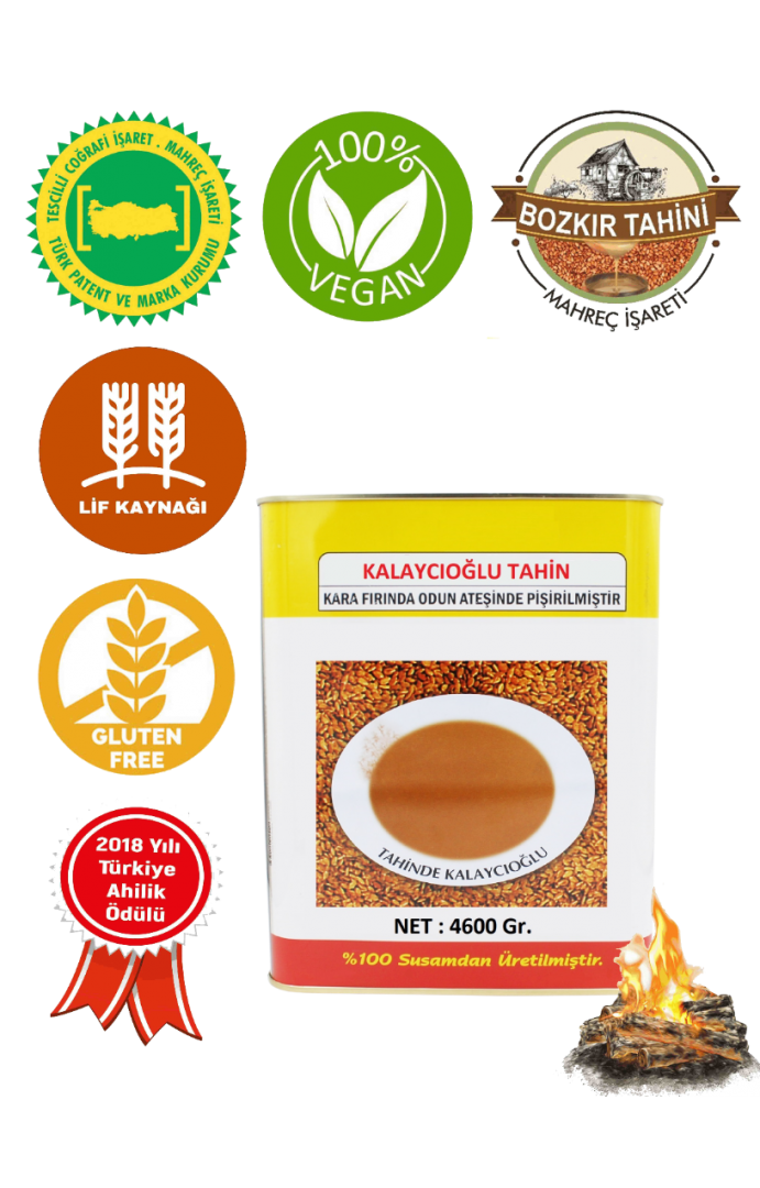Kalaycıoğlu Bozkır Tahini 4600 Gr. TENEKE