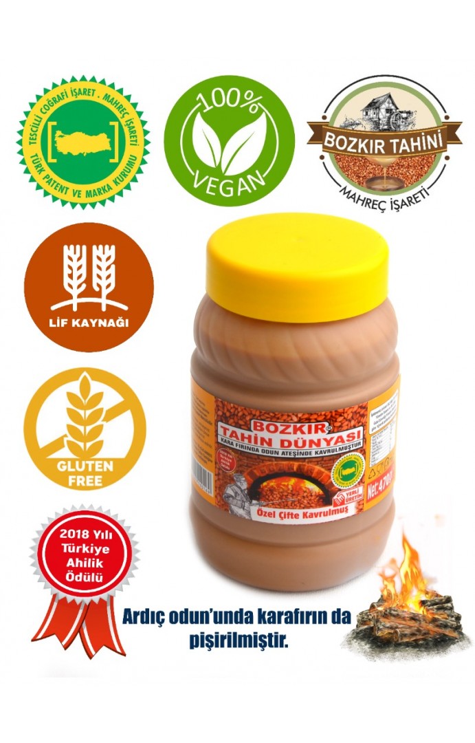 Bozkır Tahin Dünyası Bozkır Tahini 470 Gr.