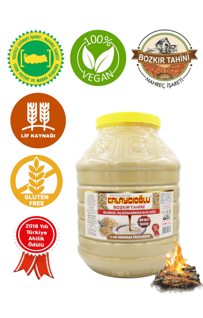 Kalaycıoğlu Beyaz Bozkır Tahini 4900 Gr.