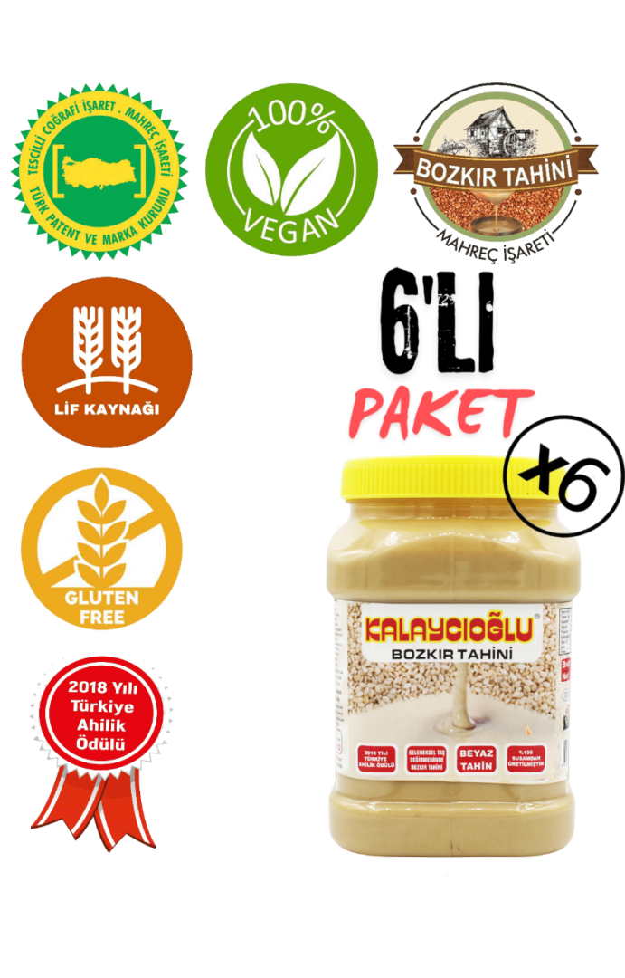 Multipack - Kalaycıoğlu Beyaz Tahin 935 Gr. x6