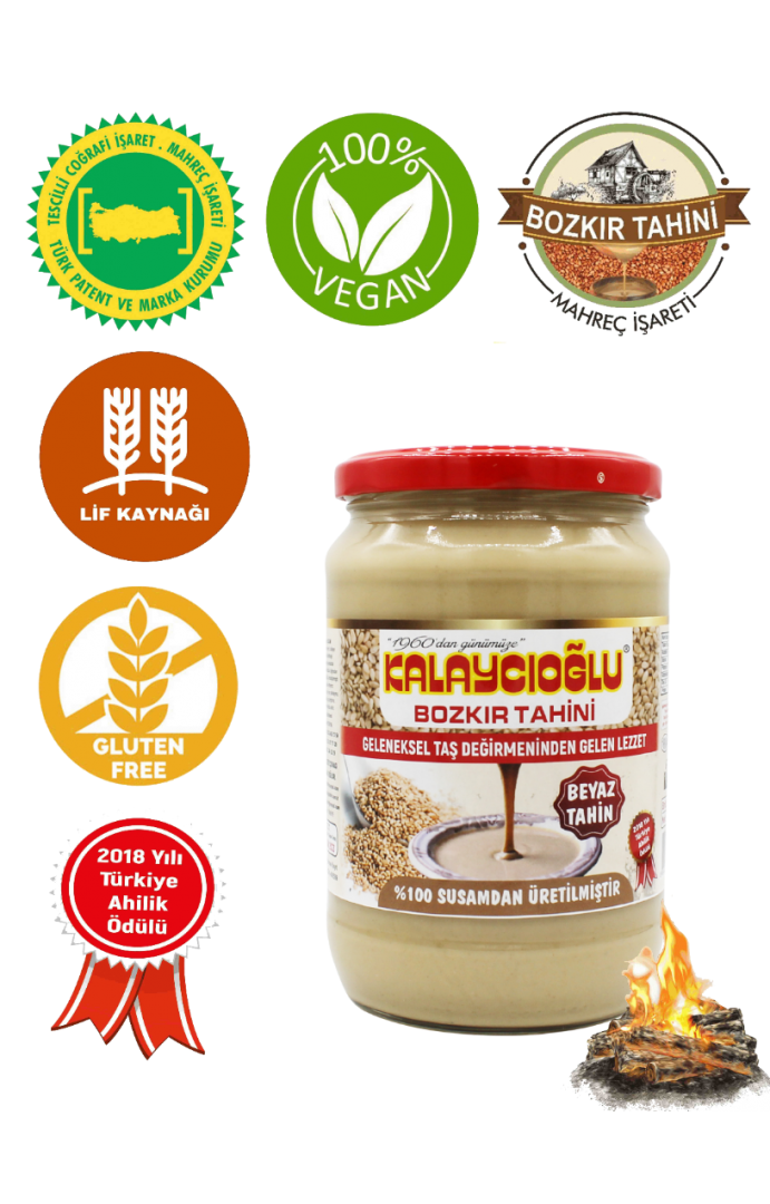 Kalaycıoğlu Beyaz Bozkır Tahini 700 Gr. CAM