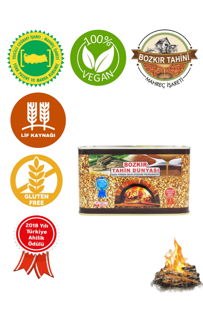 Bozkır Tahin Dünyası Bozkır Tahini 800 Gr. TENEKE