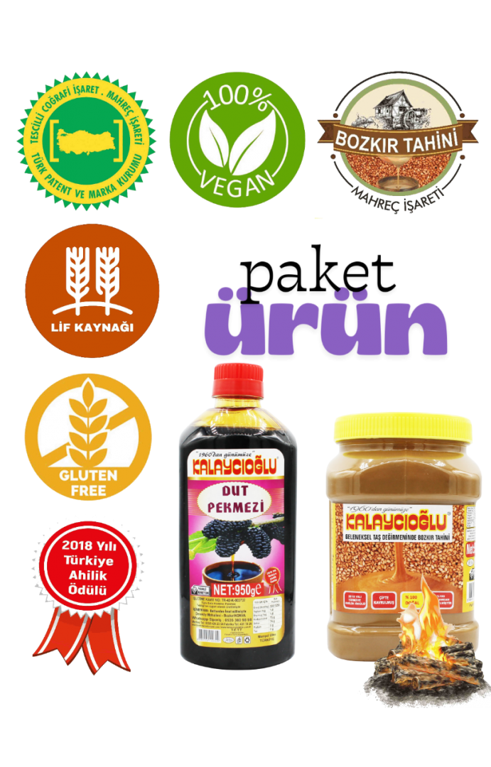 Multipack - Kalaycıoğlu Tahin 935 Gr - Dut Pekmezi 950 Gr.